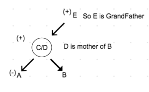 Family tree method to solve blood relations