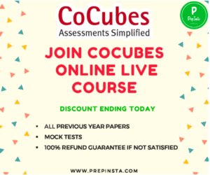 CoCubes Online Live course