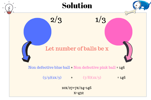 2_3rd of the balls in a bag are blue, the rest are pink. if 5_9th of the blue balls and 7_8th of