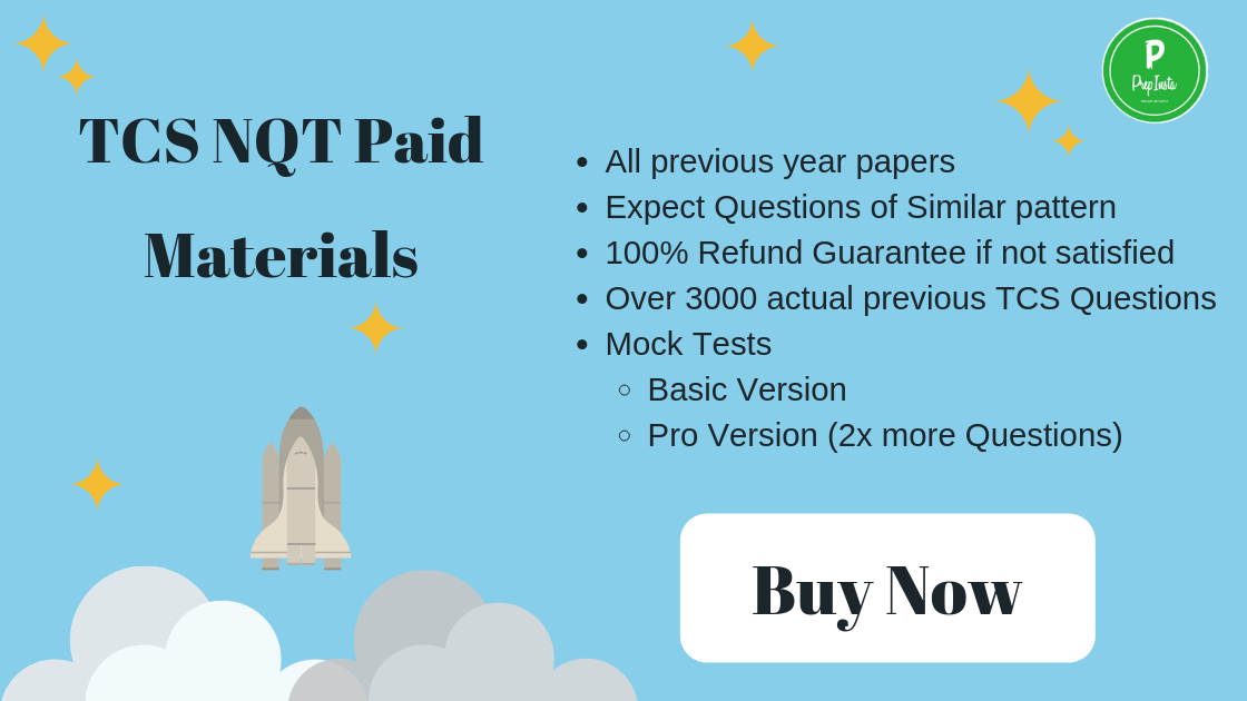 Paid Materials TCS NQT