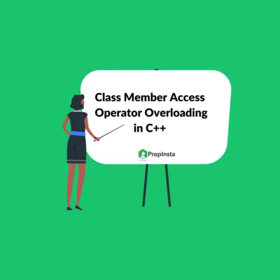 Class Member Access Operator Overloading in C++