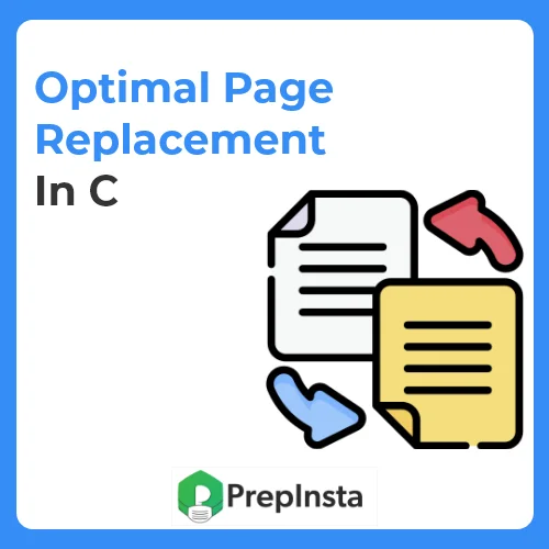 Optimal Page replacement in C