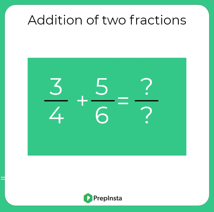 Addtion of two fractions in C++