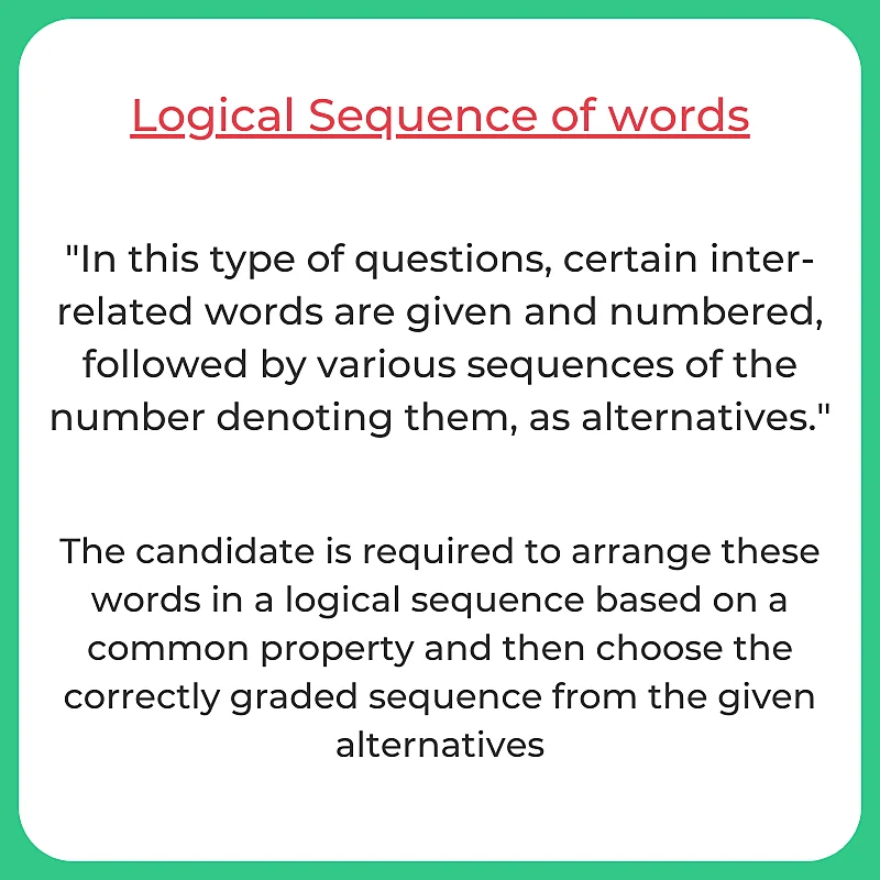 Shortcuts for Logical Sequence of Words
