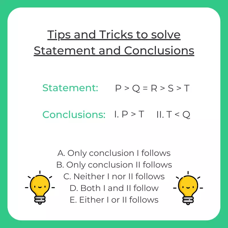 Tips and Tricks for Statements and Conclusion
