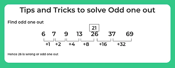 Odd one out tips and tricks