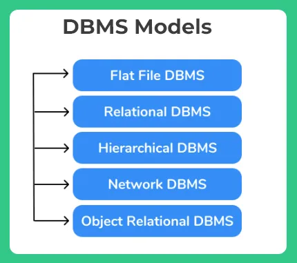DBMS Database Models img