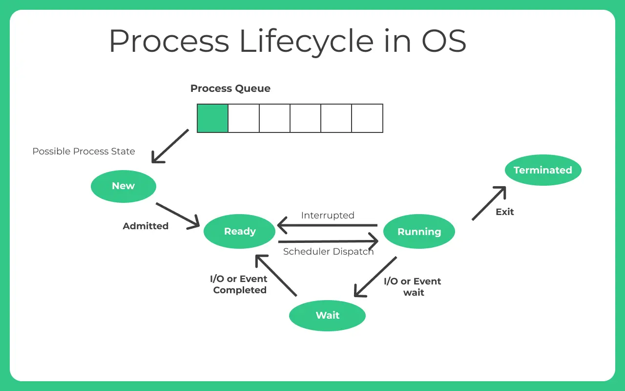 Process Lifecyle in OS