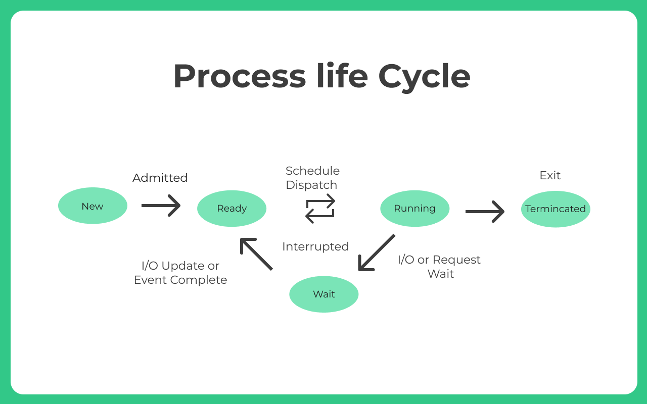 Process life cycle