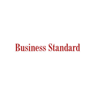 business standard white logo