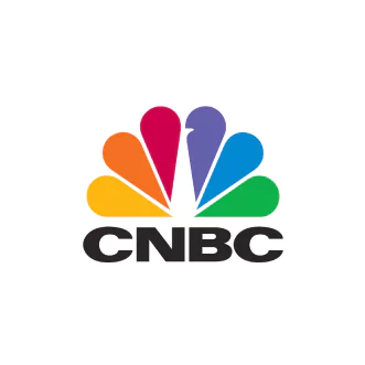 cnbc white logo