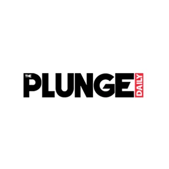 plunge white logo
