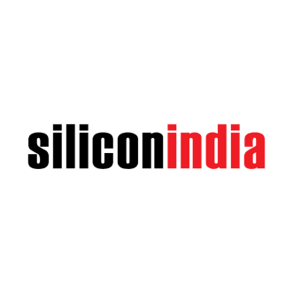 silicon india white logo